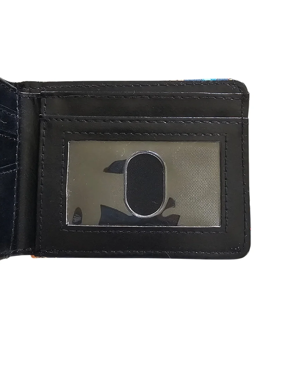 Buckle-Down Ren & Stimpy Cartoon Wallet - Navy Blue & Red